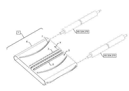 944005400 - пластина